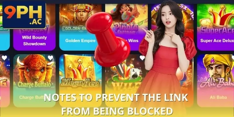 Share but be careful when sharing Access Link of bookies