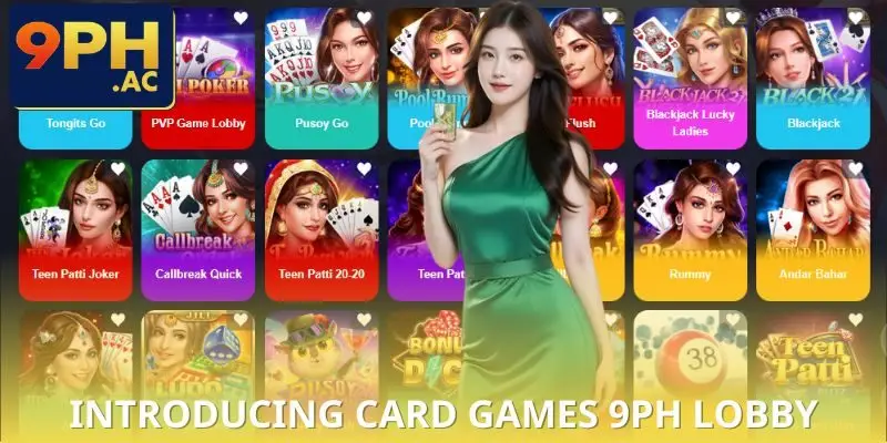 Introducing Card Games 9PH Lobby
